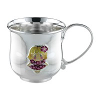 Серебряная чашка "Модница" АГ-2.8.0160