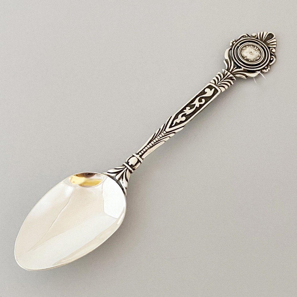 Серебряная ложка для ребенка Часики хю-22028691