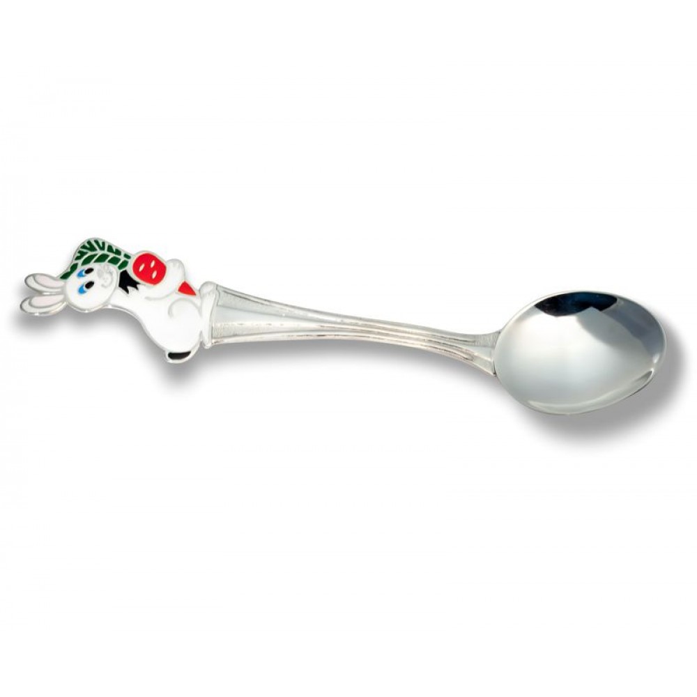 Серебряная ложка Зайчик ХЮ-458