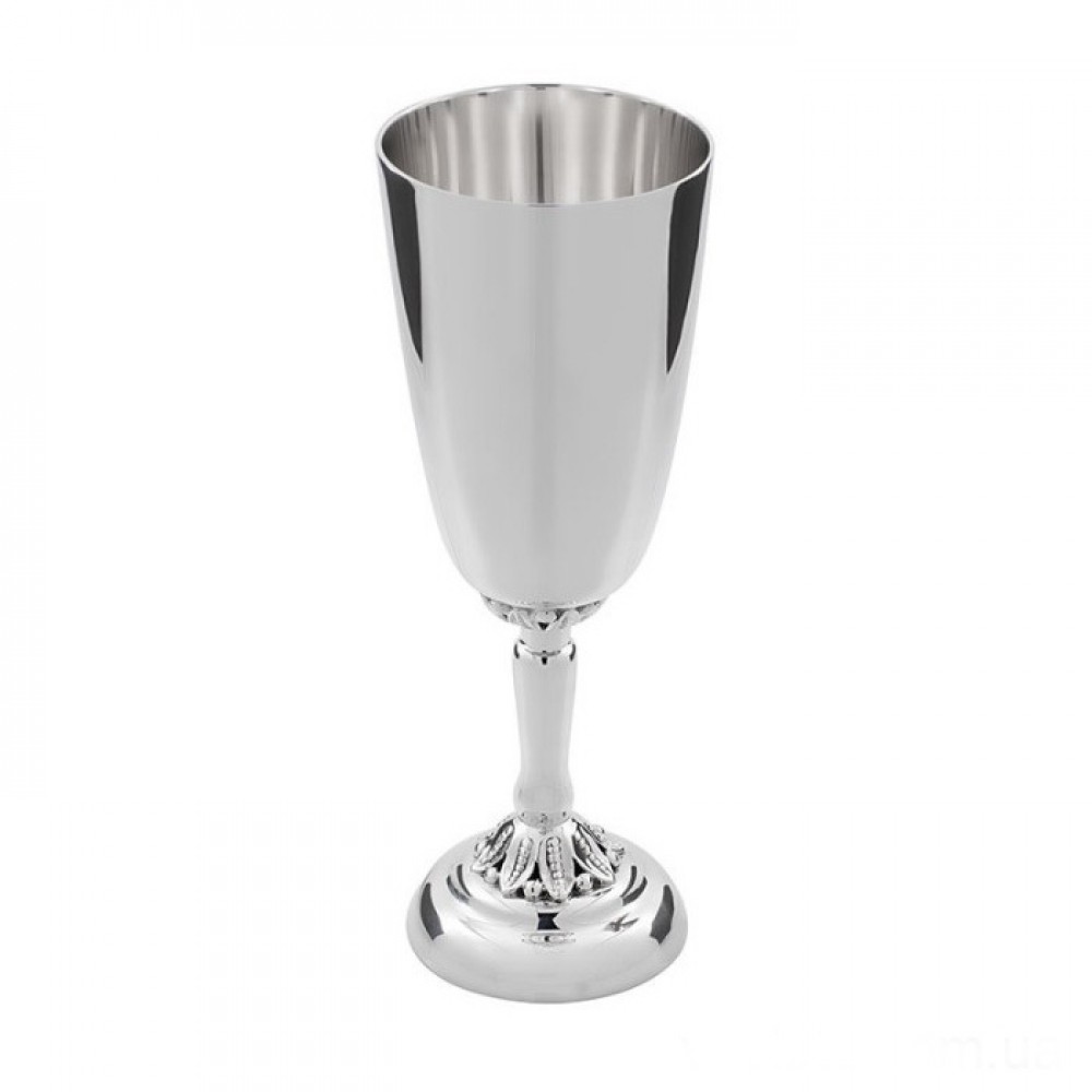 Серебряная рюмка на красивой ножке 35мл БР-8100001