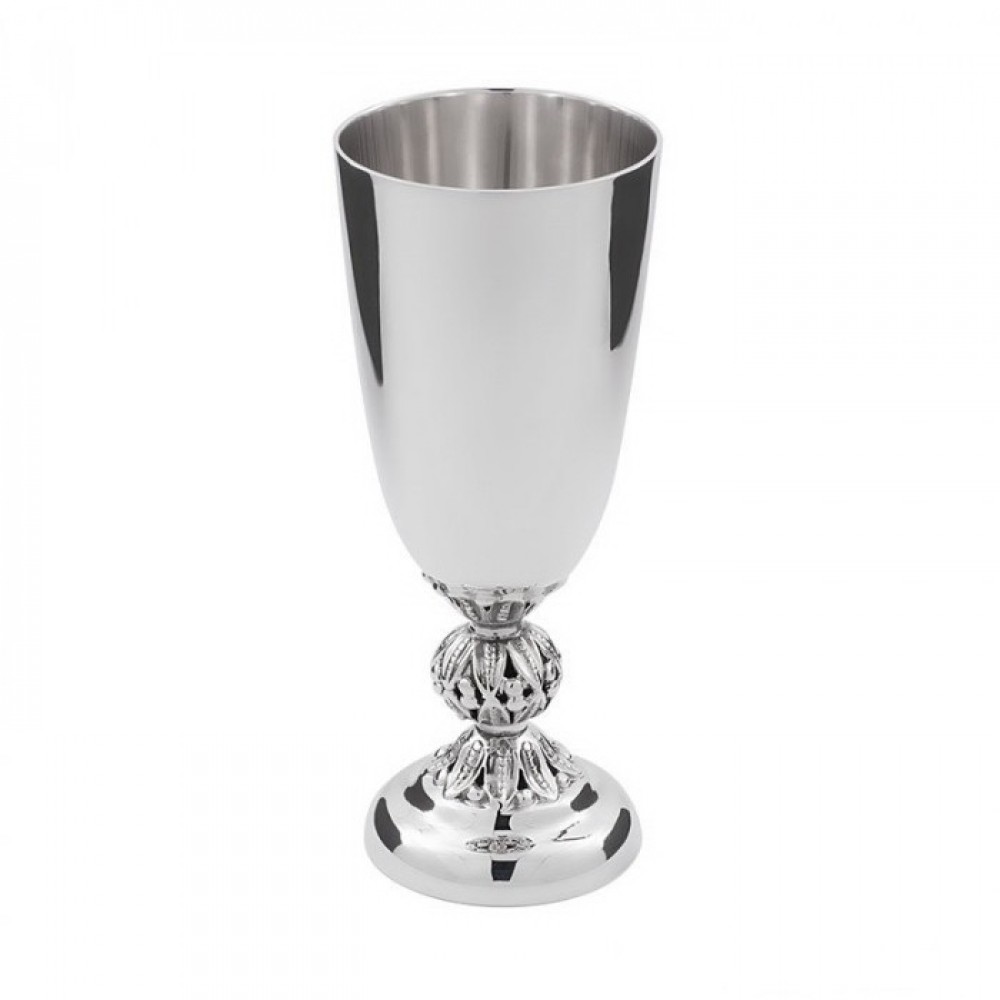 Серебряная рюмка 30 мл на ножке с шариком 925 пробы