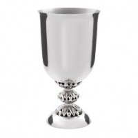Серебряный бокал для вина  «Мариз» 160 мл на ажурной ножке БР-8100013