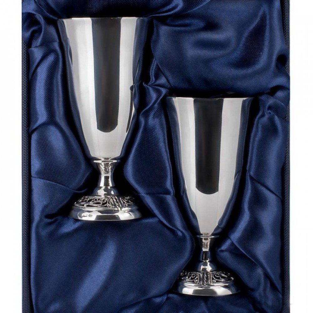 Серебряная рюмка на короткой ножке 60мл БР-0001781