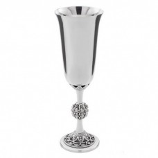 Серебряная рюмка на высокой ажурной ножке 50мл БР-0003181