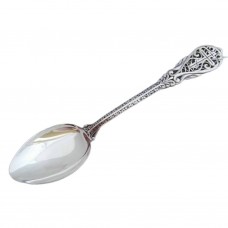 Серебряная чайная ложка на Крестины с крестиком БР-0020581