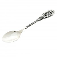 Серебряная детская ложка с надписью "На хрестини" БР-0025681