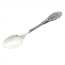 Серебряная детская ложка с надписью "На хрестини" БР-0025681