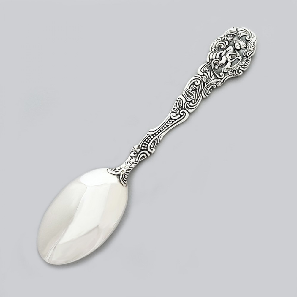 Срібна ложка Амур з арфою БР-0048481