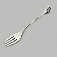 Серебряная детская вилка Царская БР-0048581