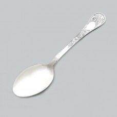 Серебряная ложка чайная  Папоротник БР-0049981