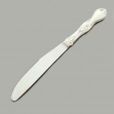 Серебряный нож столовый в классическом стиле Романс БР-0051181
