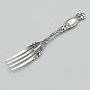 Срібна оригінальна виделка Лілія БР-0051881
