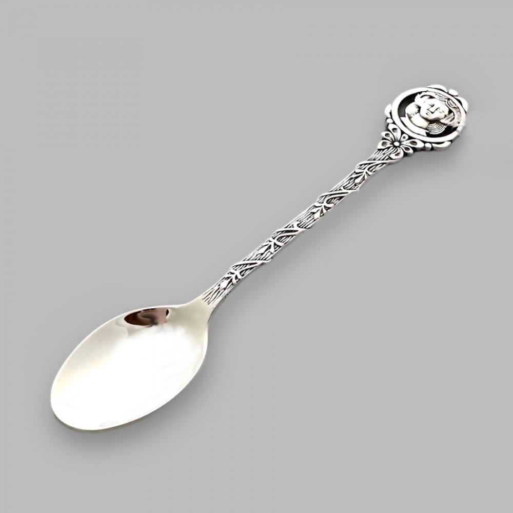 Серебряная ложка детская Гороскоп Дева БР-4053281