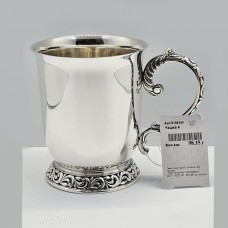 Серебряная кружка с чернением 150мл БР-0054581