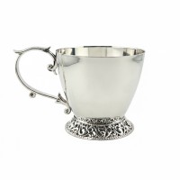 Серебряная чашка кофейная 100 мл БР-8100567-112