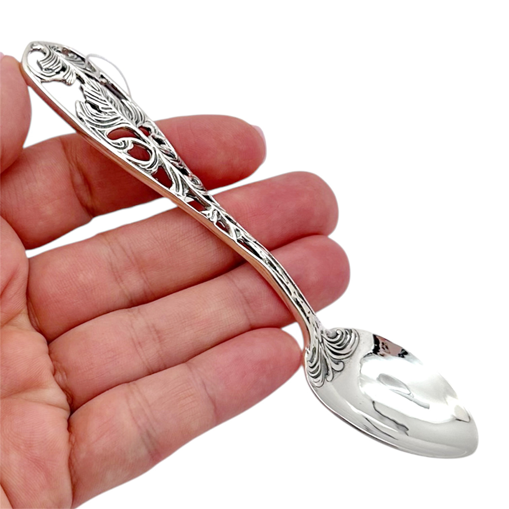 Срібна ложка чайна Листик БР-0057981