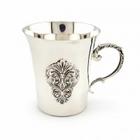 Серебряная чашка "Княжеская" 250 мл БР-1459081
