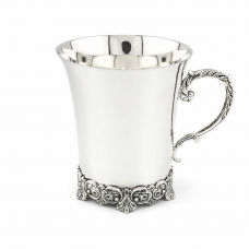 Серебряная чашка "Барокко" 250 мл БР-0059081