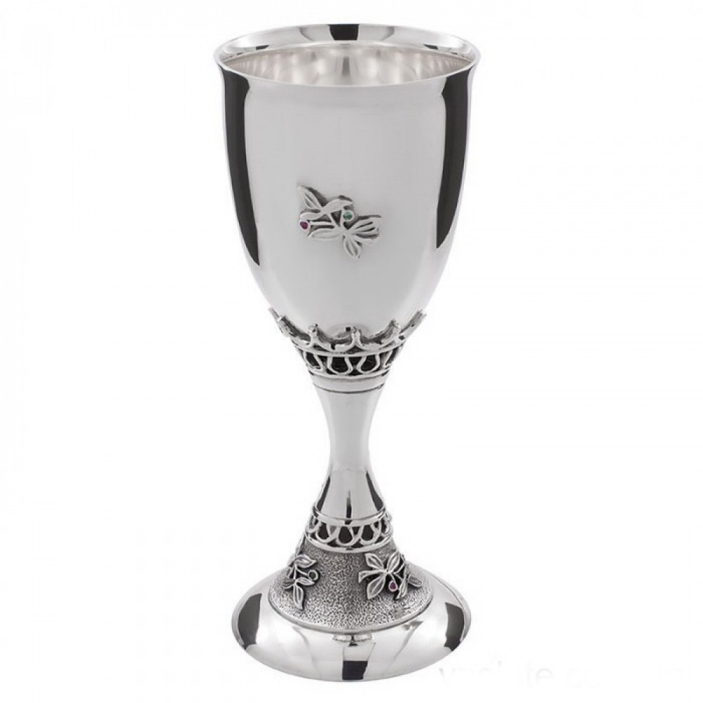 Срібна чарка жіноча Полянка 75мл БР-1002081