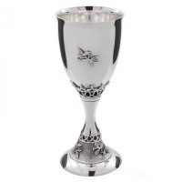 Серебряная рюмка женская Полянка 75мл БР-1002081