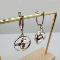 Срібні сережки Думи БР-0046411