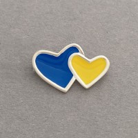 Брошка срібна Серце бр-0010361