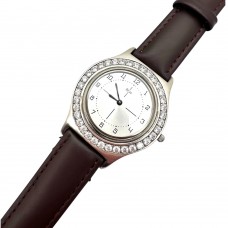 Женские серебряные часы 925 пробы с камнями БР-100257126 Женские серебряные часы 925 пробы с камнями БР-100257126