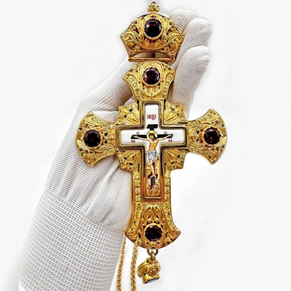 Хрест наперсний латунний 2.10.0153ЛП-21ЛП