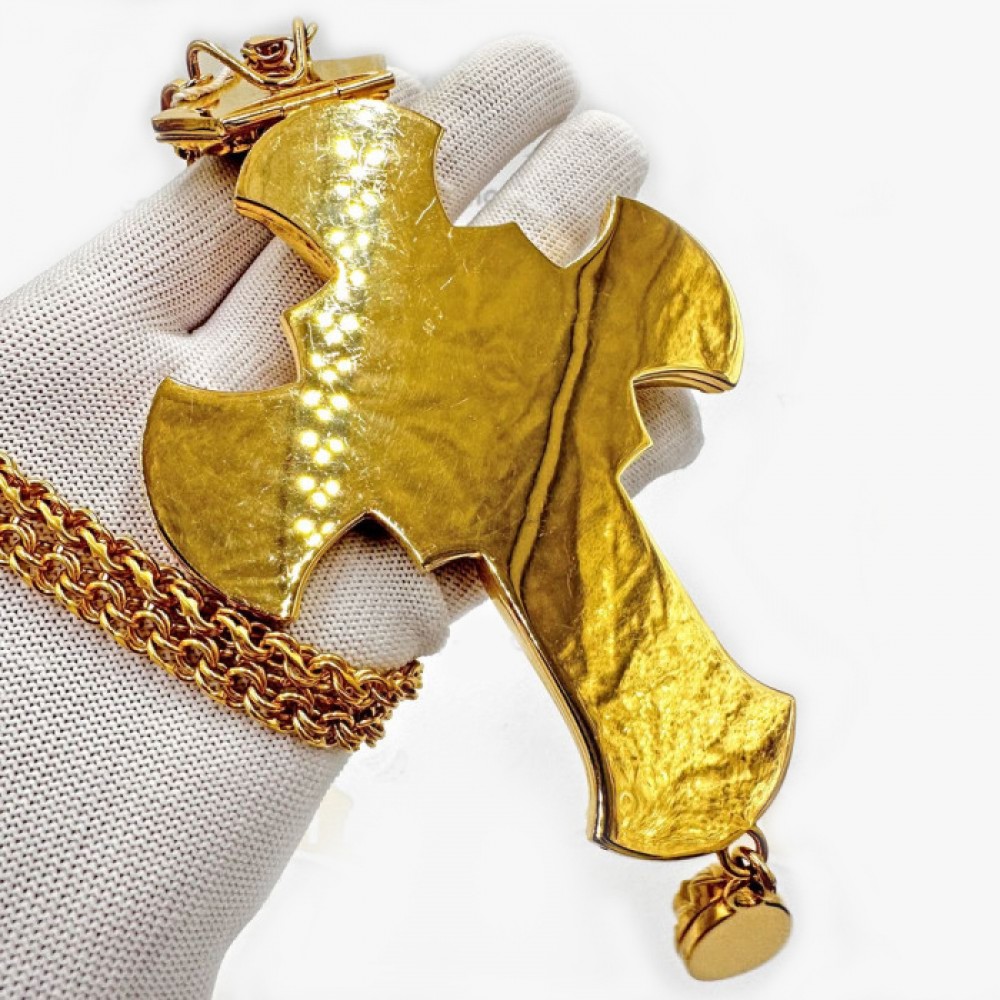 Хрест наперсний латунний 2.10.0153ЛП-21ЛП