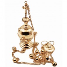 Кадило латунное в позолоте аг-2.7.0087ЛП-1