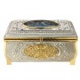 Крестильный ящик латунный с позолотой АГ-2.7.0615КЛ