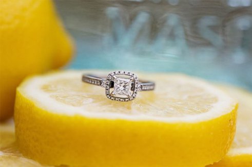 Чистка серебря лимонной кислотой